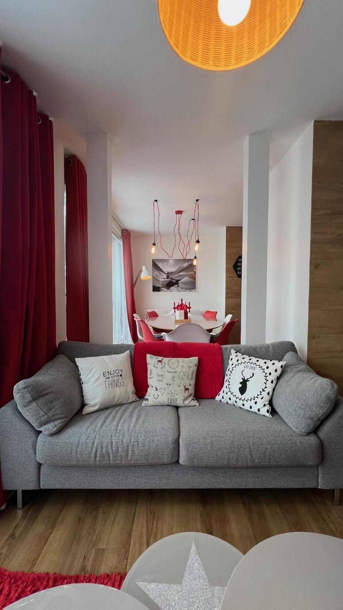 Rouge Canneberge -8 Personnes- 84M2 Vue Degagee Setaz Valloire Exterior foto